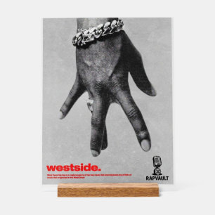 Westside  acrylic sign