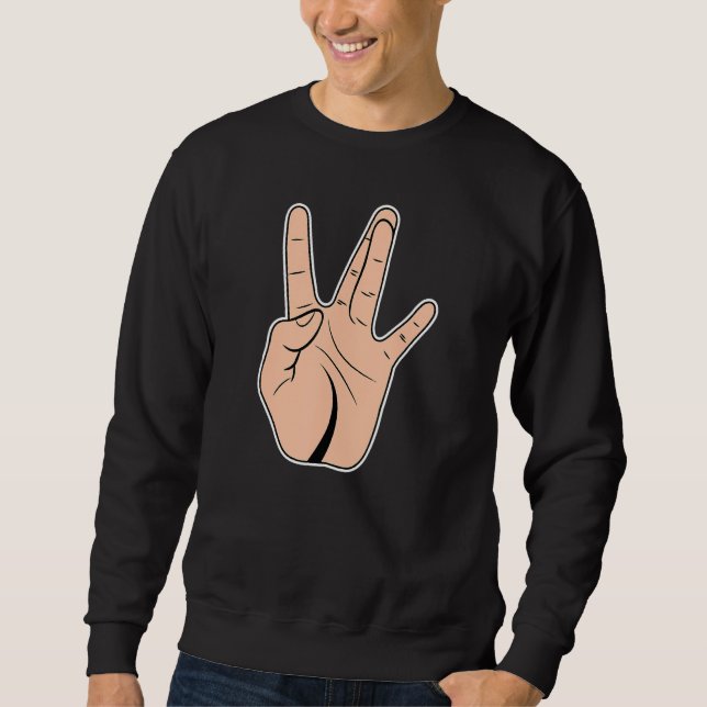 Westside Westcoast Hip-Hop Retro Fun Gift Idea for Sweatshirt (Front)