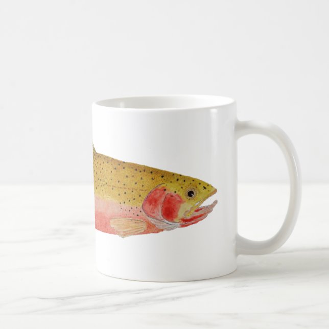 Westslope (Black-Spotted) Cutthroat Trout Mug (Right)