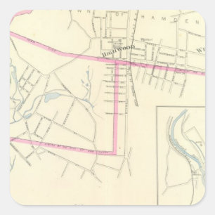 Westville Square Sticker