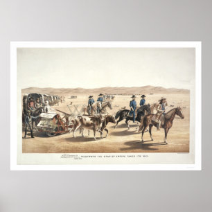 Westward the Star of Empire Takes Its Way Poster