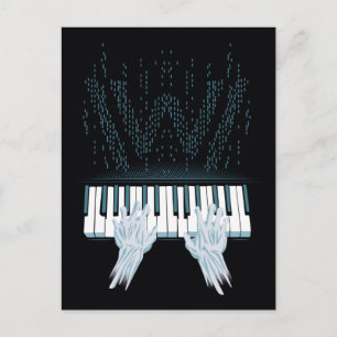 Westworld   Android Hands On Player Piano Postcard