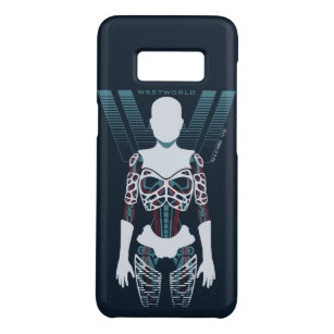 Westworld   Android Skeleton Over Logo Case-Mate Samsung Galaxy S8 Case