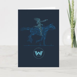 Westworld   Dolores Riding Horse Circuit Graphic Card