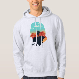 Westworld Dr. Ford Silhouette Of Man in Black Hoodie