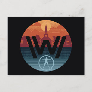 Westworld   Escalante Church Logo Postcard