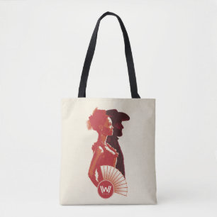 Westworld   Maeve & Hector Stencil Portrait Tote Bag