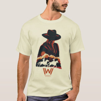 Westworld | Man in Black Desert Silhouette T-Shirt
