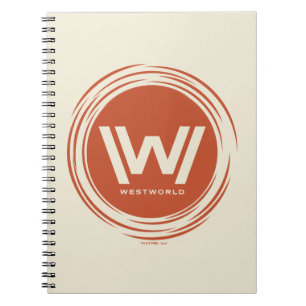Westworld   Stylised Sun Logo Notebook