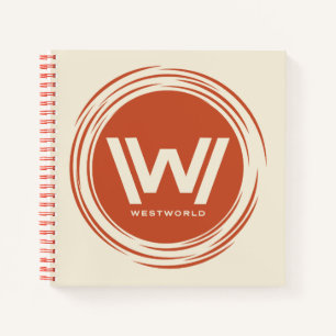 Westworld   Stylised Sun Logo Notebook