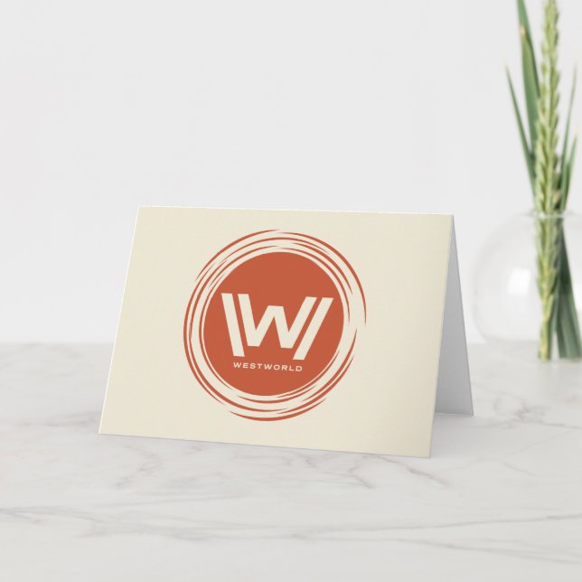 Westworld | Stylized Sun Logo Card (Front)