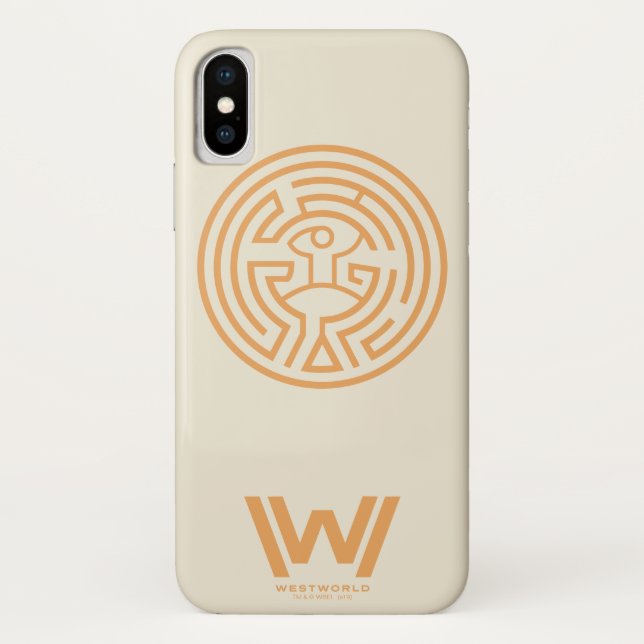 Westworld | The Maze Symbol Case-Mate iPhone Case (Back)