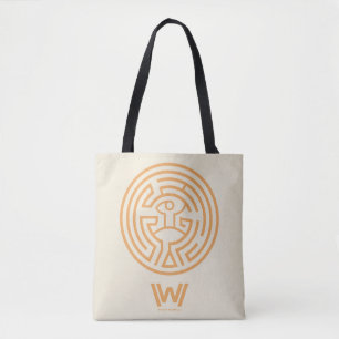 Westworld   The Maze Symbol Tote Bag