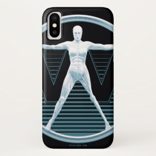 Westworld   Vitruvian Android Logo iPhone X Case