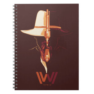 Westworld   White Hat Black Hat Split Graphic Notebook