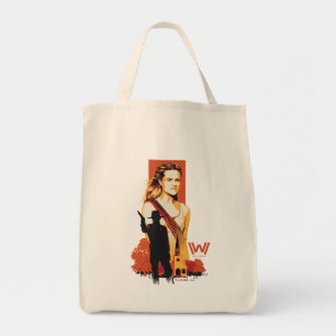 Westworld   Wyatt & Man in Black at White Church Tote Bag