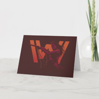Westworld | Wyatt With Rifle Over Logo Card