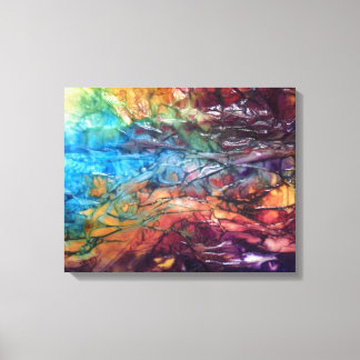 Wet 022 canvas print
