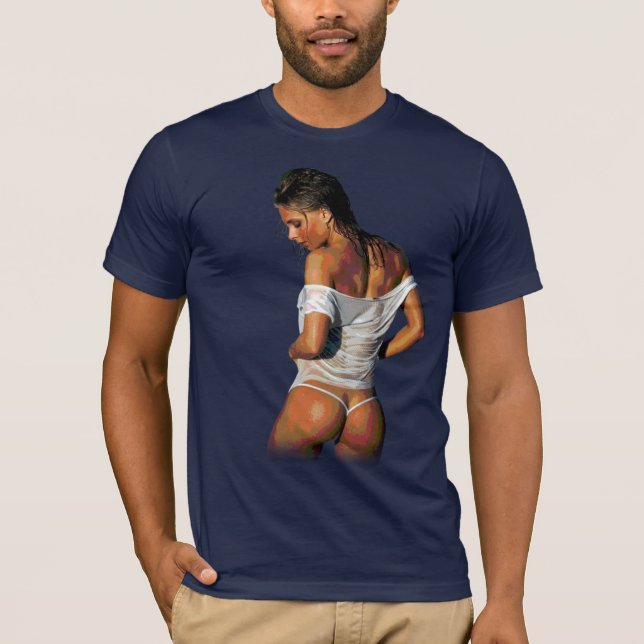WET AND WILD. T-Shirt (Front)