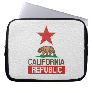 Wet California Republic Decor Laptop Sleeve