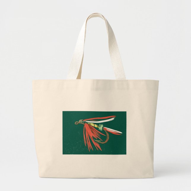 Wet Fly Jumbo Tote (Front)