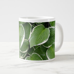 'Wet Hostas' Large Coffee Mug