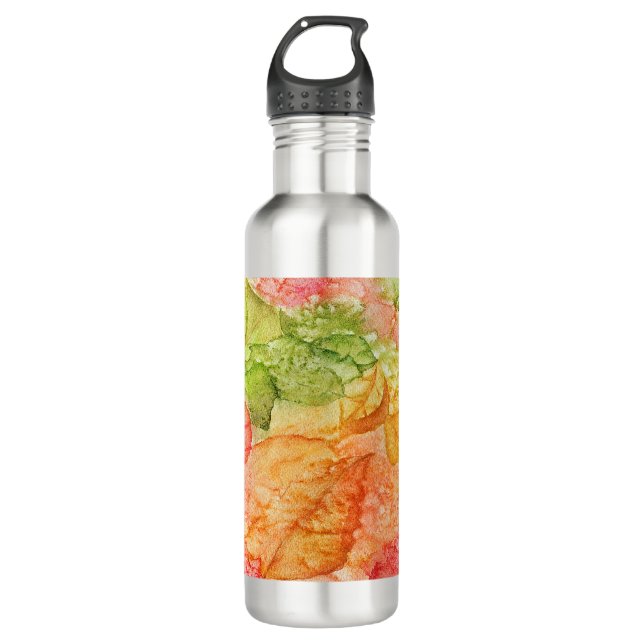 Wet Leaves of Autumn 710 Ml Water Bottle (Front)