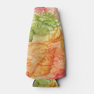 Wet Leaves of Autumn Bottle Cooler