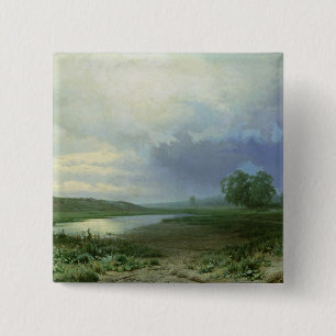 Wet Meadow, 1872 15 Cm Square Badge