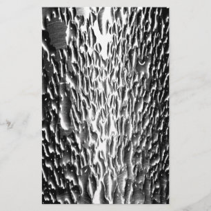 Wet Metal Silver Metallic Stationery