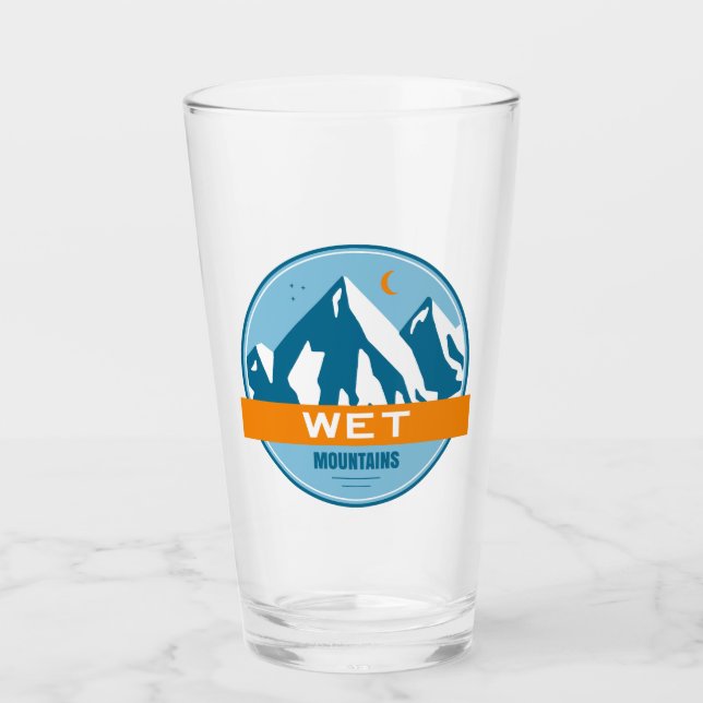 Wet Mountains Colorado Glass (Front)