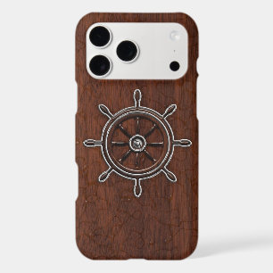 Wet Nautical Mahogany Anchor Steel
