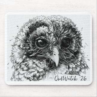 Wet Owlet Mouse Pad