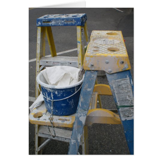 wet paint card