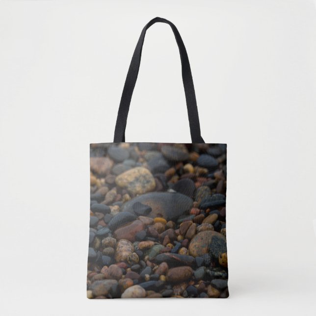 Wet Pebbles Tote Bag (Front)