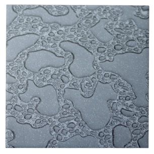 Wet Puddles of Rain (Raindrops) Ceramic Tile