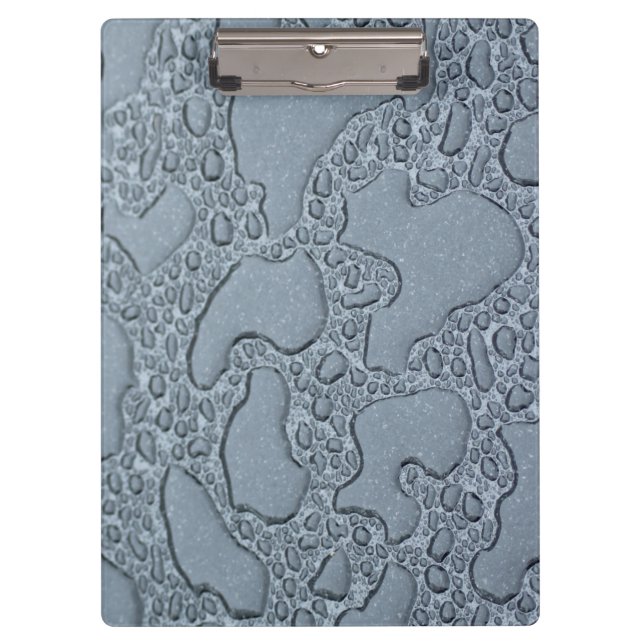Wet Puddles of Rain (Raindrops) Clipboard (Front)