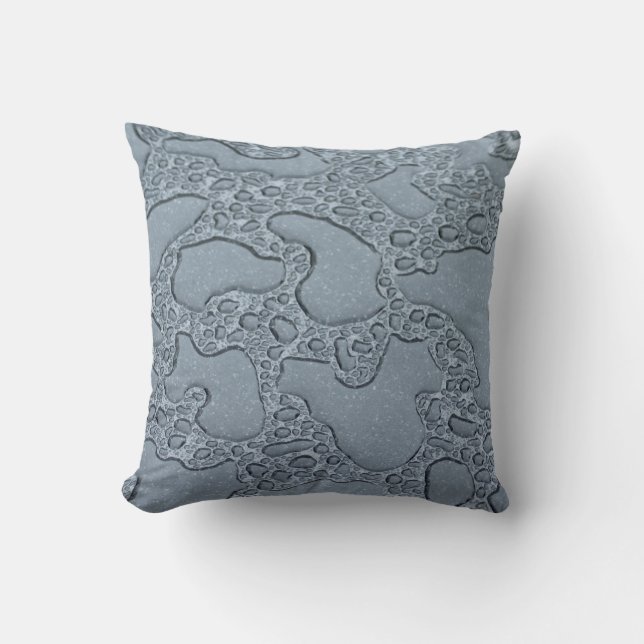Wet Puddles of Rain (Raindrops) Cushion (Front)