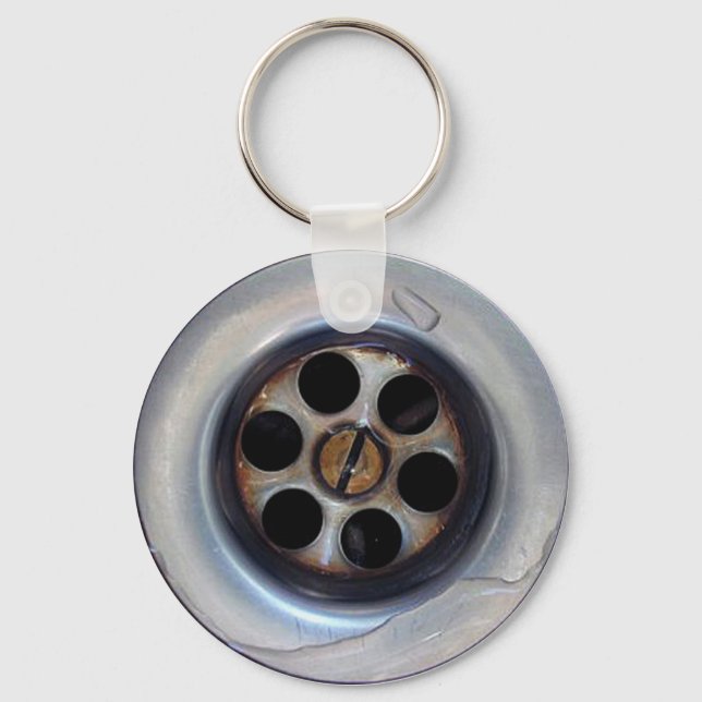 Wet Sink Drain Key Ring (Front)