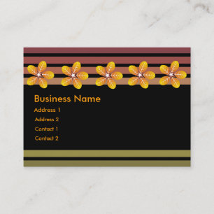 Wet Soil Smell Chubby Business Cards