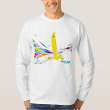 Weta Trimaran design on long-sleeve T-shirt