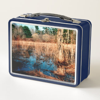 Wetlands Metal Lunch Box
