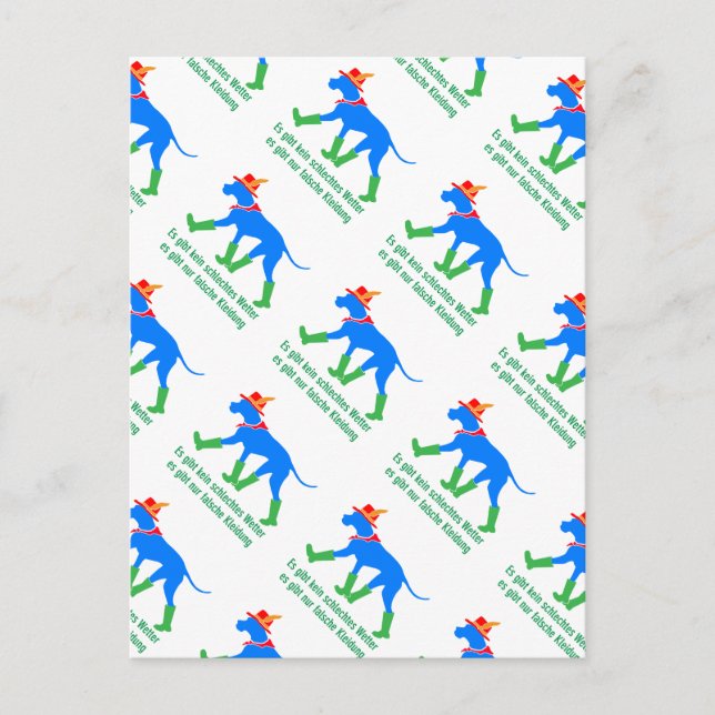 Wetterdogge Postcard (Front)