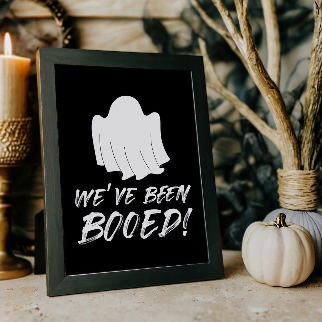 We've Been Booed Boo Neighbour Game Sign (Creator Uploaded)