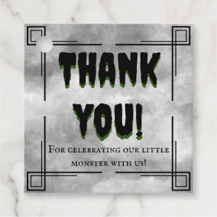 We've Created a Monster Favour Tags