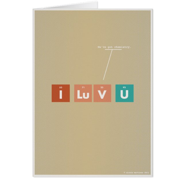 We've Got Chemistry (Front)