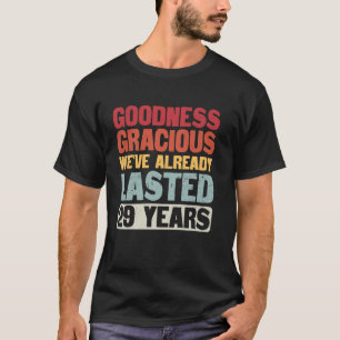 We've Lasted 29 Years Married Funny 29th Wedding A T-Shirt