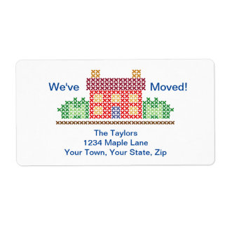 We've Moved! Address Label