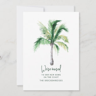 We've Moved Address Palm Tree Moving Announcement