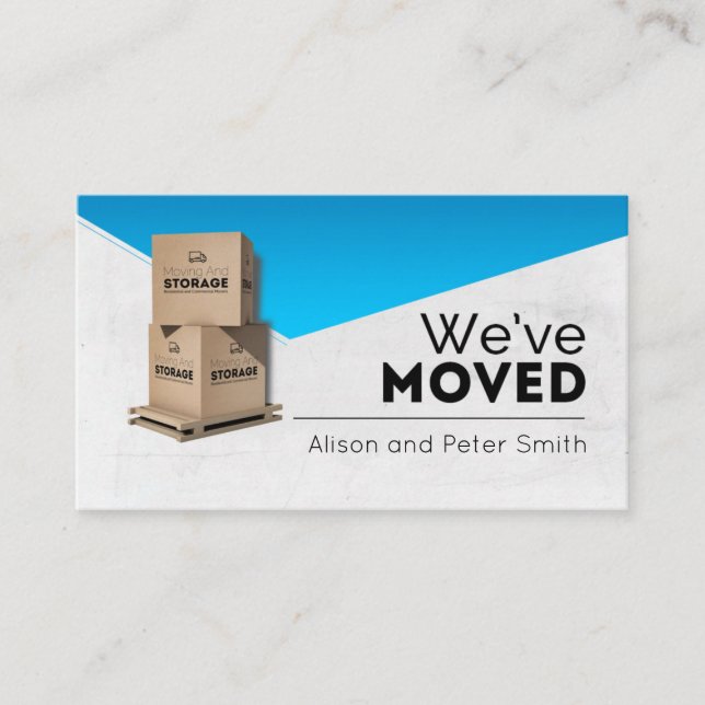 We've Moved Announcement (Front)